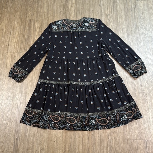 Style & Co. Black and Silver Embellished Midi Dress - Picture 2 of 5